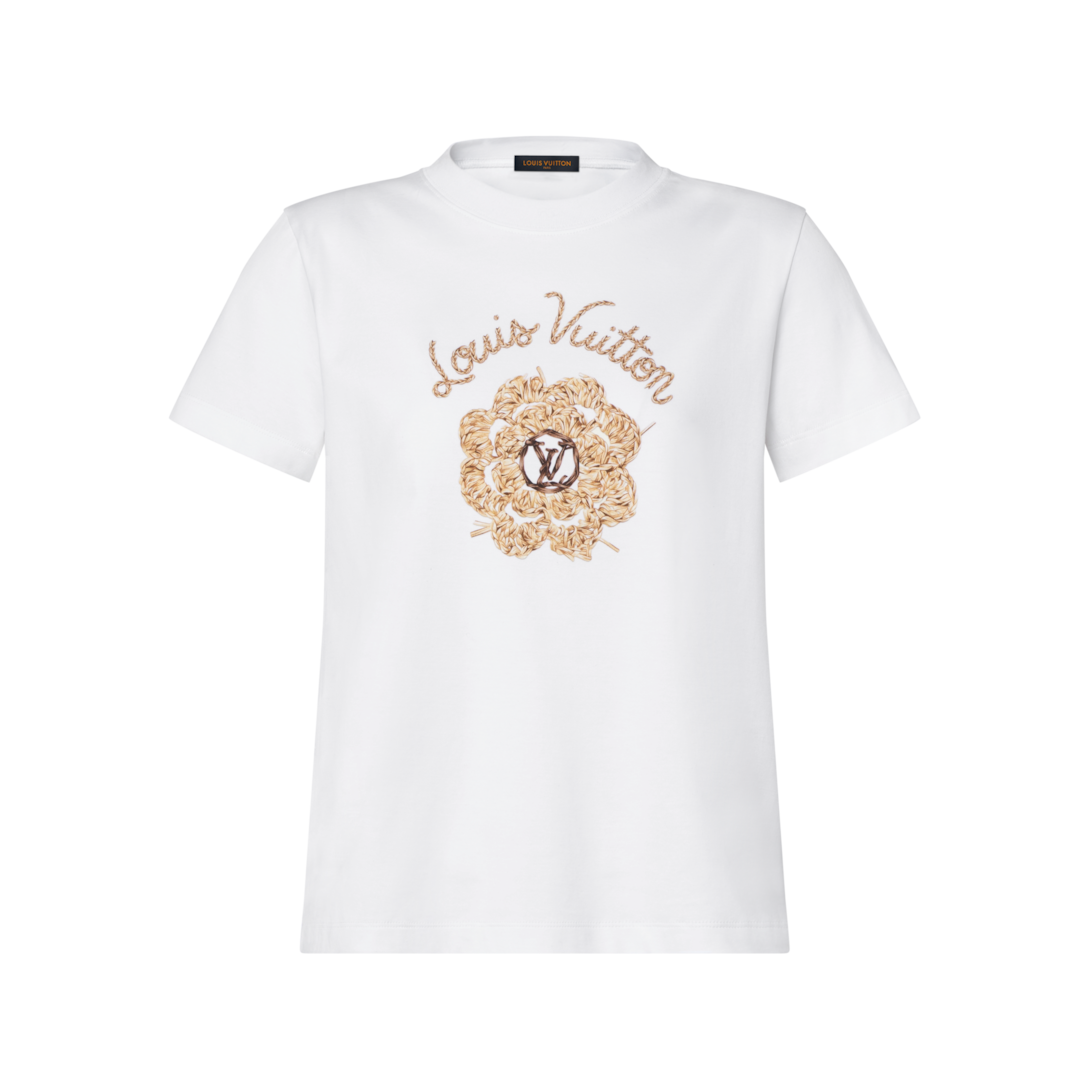 Woven Flower Print T-Shirt - Ready-to-Wear | LOUIS VUITTON